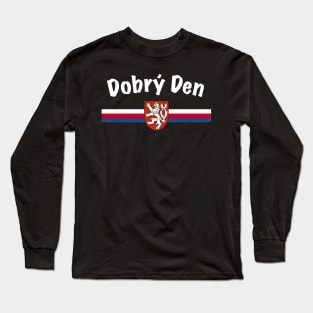 Dobry Den Czech Republic Heritage Long Sleeve T-Shirt